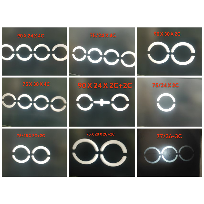 HOY রঙিন ঠালা crimped সুতা সিরিজ